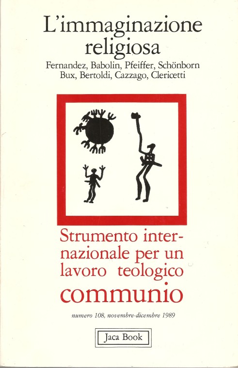 la copertina della rivista Communio su cui venne pubblicato questo articolo la copertina della rivista Communio su cui venne pubblicato questo articolo